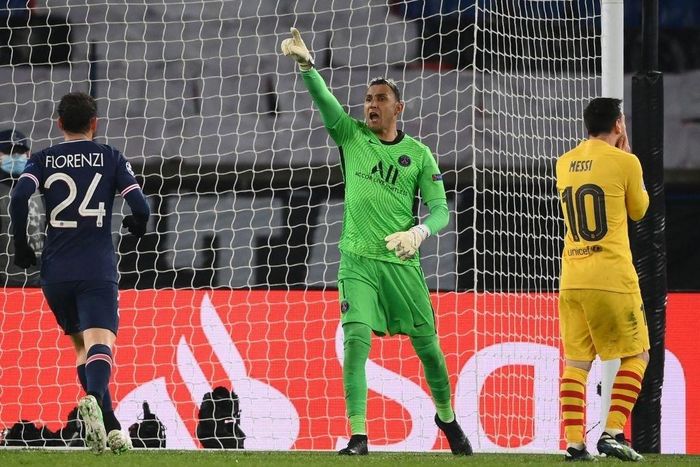  Navas thi đấu xuất sắc trước Barca. Ảnh: Getty. 