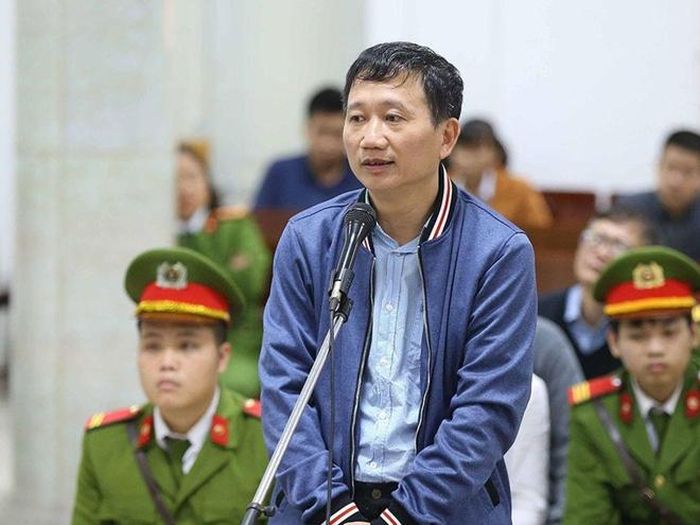 Bị cáo Trịnh Xuân Thanh.