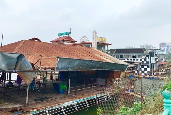 Tháng 5/2019, tại khu vực này cũng đã xảy ra một vụ cháy. Tuy nhiên, lực lượng chức năng đã dập tắt đám cháy kịp thời, không để cháy lan sang các du thuyền bỏ hoang khác.