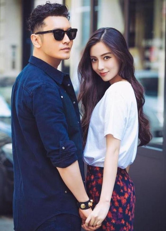 Angelababy và Huỳnh Hiểu Minh lăng xê rất thành công chuyện tình cảm.