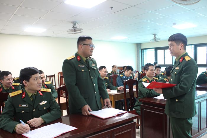 Hình thức nêu tình huống pháp luật để thảo luận được các lớp học viên Hệ Sau đại học, Học viện Chính trị tích cực hưởng ứng.
