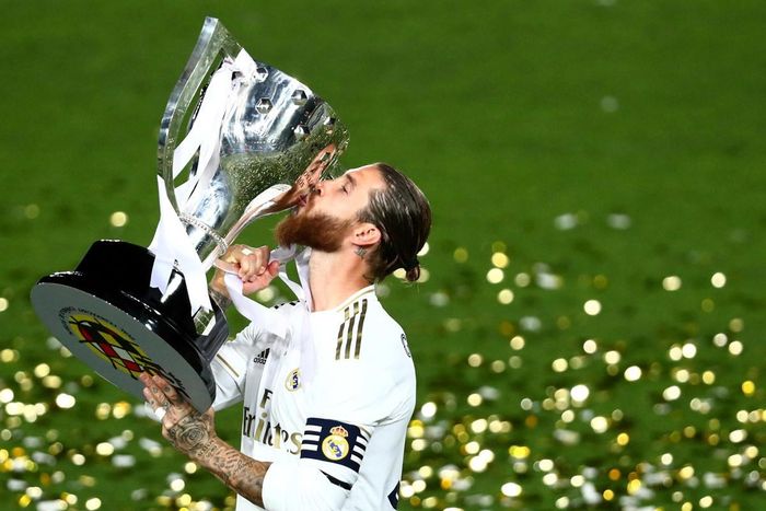 Ramos đang tỏa sáng trên sân bất chấp tuổi tác. Ảnh: Reuters.