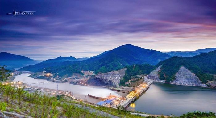 Thủy điện Lai Châu. Ảnh Hồng Hà