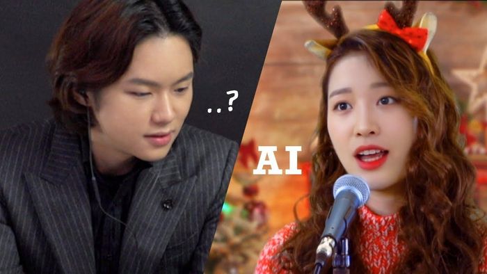  Clip ghi lại cảnh người xem bất ngờ khi biết được khuôn mặt của Rui không phải là gương mặt của người thực. Ảnh: KOCPC. 