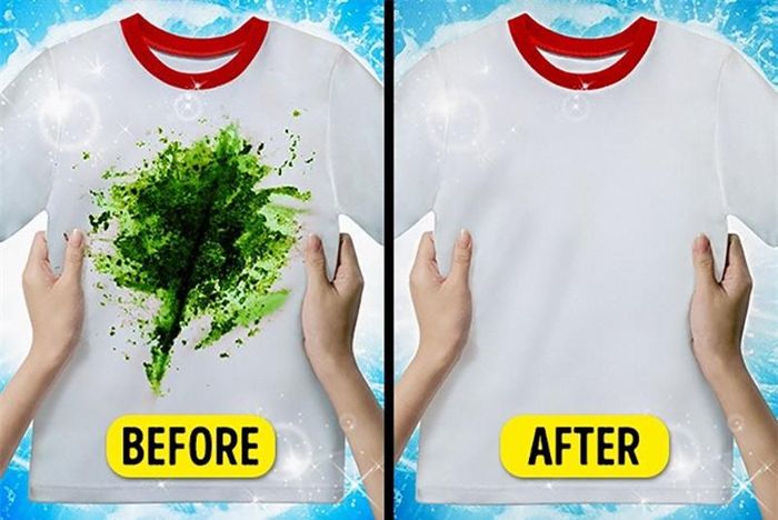 Tẩy vết bẩn: Đường cũng có thể được sử dụng để loại bỏ các dấu vết bẩn trên quần áo. Chỉ cần rắc đường lên vết bẩn và để nó trong 40-60 phút. Bạn sẽ thấy kết quả bất ngờ.