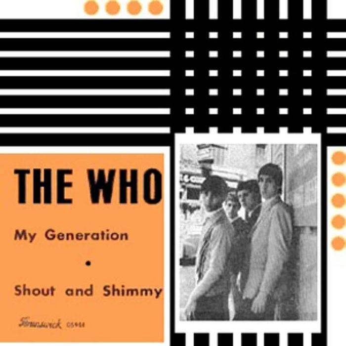 Bìa đĩa đơn “My Generation” của The Who