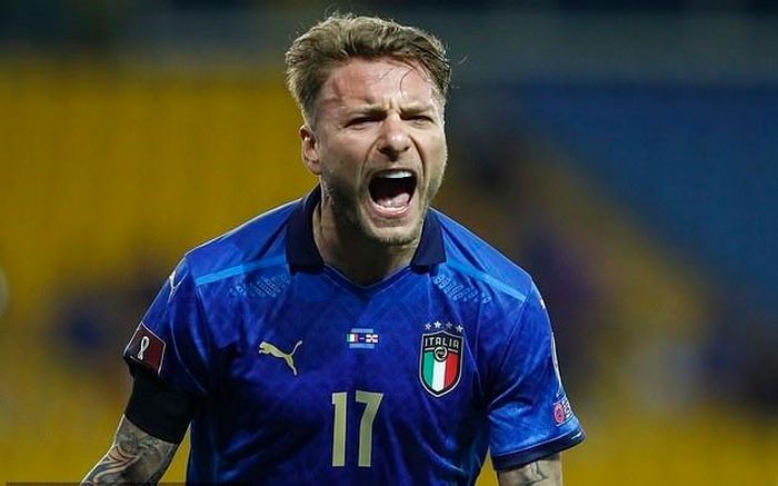 Immobile ghi bàn ấn định chiến thắng 2-0 cho Italy ngay từ cuối hiệp một, sau pha kiến tạo của Lorenzo Insigne