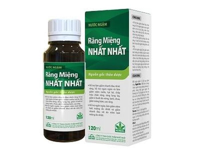 Nước ngậm răng miệng Nhất Nhất