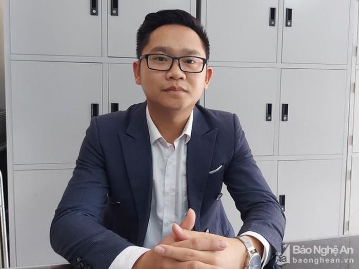 Thạc sỹ Thái Đình Hoàng - giảng viên Đại học Kinh tế Nghệ An: Ảnh: Tiến Hùng