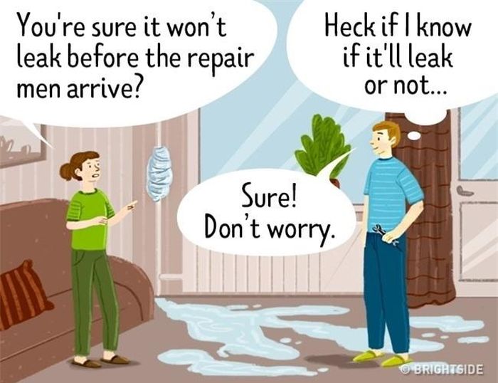 Đàn ông bị xã hội khoác lên mình tấm áo choàng anh hùng mà đôi khi họ không hề muốn. Họ buộc phải tỏ ra bình tĩnh và dũng cảm trong mọi hoàn cảnh. Điều này thật khó khăn vì họ cũng có những nỗi sợ như bất cứ ai, hay đơn giản là nghi ngờ quyết định của mình, lo lắng về một điều gì đó.
