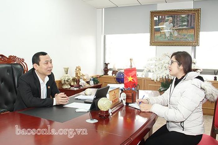 Phóng viên Báo Sơn La phỏng vấn đồng chí Nguyễn Đức Thành, Giám đốc Sở Tài Chính.