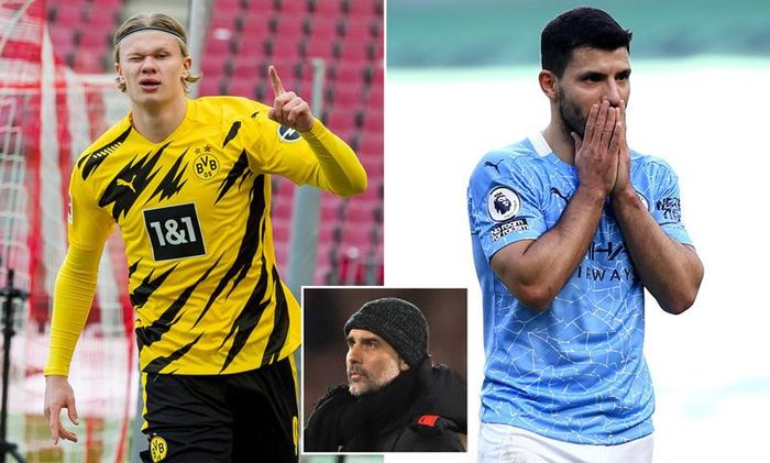 Guardiola muốn Haaland thay thế Aguero