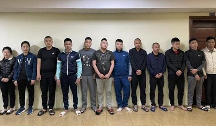 Các đối tượng trong đường dây cá độ bóng đá