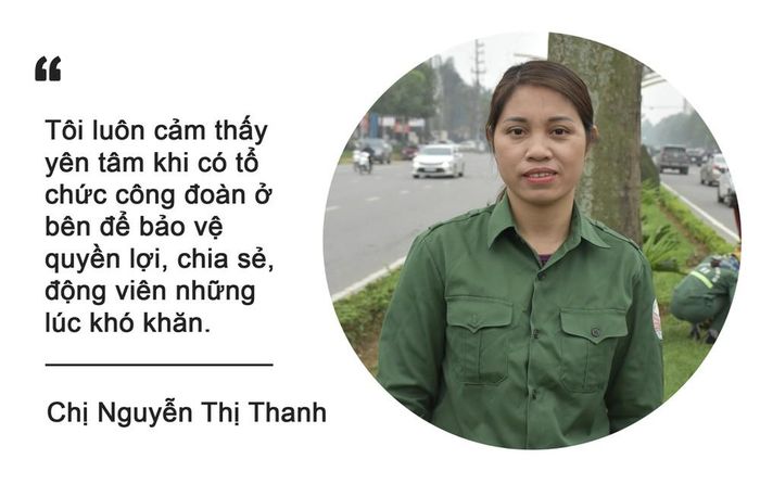 Chị Nguyễn Thị Thanh. Ảnh: Công Khang