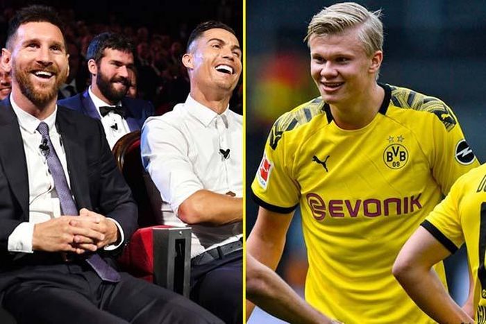 Chủ tịch Barca nói với Haaland, Messi muốn chơi cùng anh