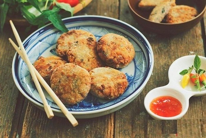 Chả khoai môn
