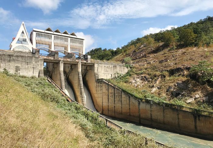 Công trình thủy lợi Ayun Hạ. Ảnh: Nguyễn Diệp