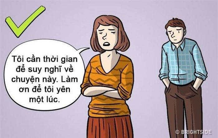 Bạn cần phải hiểu rằng mọi chuyện sẽ chỉ tồi tệ hơn nếu bạn giữ bí mật thay vì nói thật. Sự dối trá dù được che đậy đến đâu cũng sẽ phá hủy từ bên trong mối quan hệ của bạn. Vì thế, thành thật là một cơ hội để bạn cứu vãn tình hình thay vì để những lời nói dối đem đi cơ hội cuối cùng này của bạn.