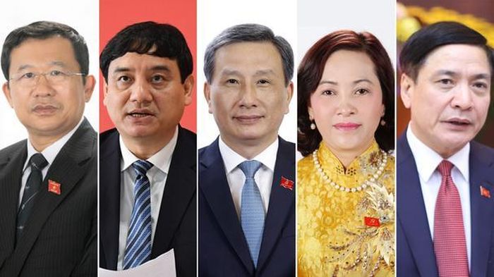 5 Ủy viên Ủy ban Thường vụ Quốc hội vừa được Quốc hội bầu.