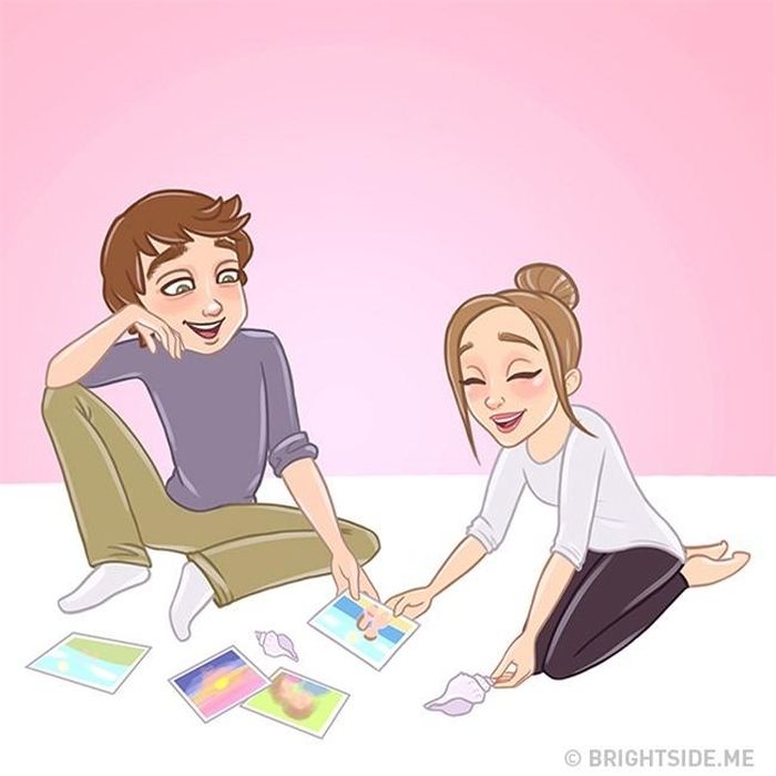 Hãy cùng nhau tạo ra những kỷ niệm. Du lịch, các lớp học khiêu vũ, bơi, các cuộc thi... hãy thường xuyên làm những gì bạn thấy thú vị và vui vẻ với người ấy.