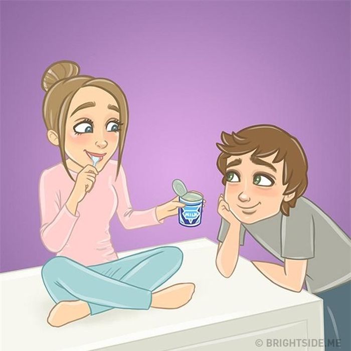 Đừng cố gắng thay đổi lẫn nhau và tha thứ cho lỗi lầm của nhau.