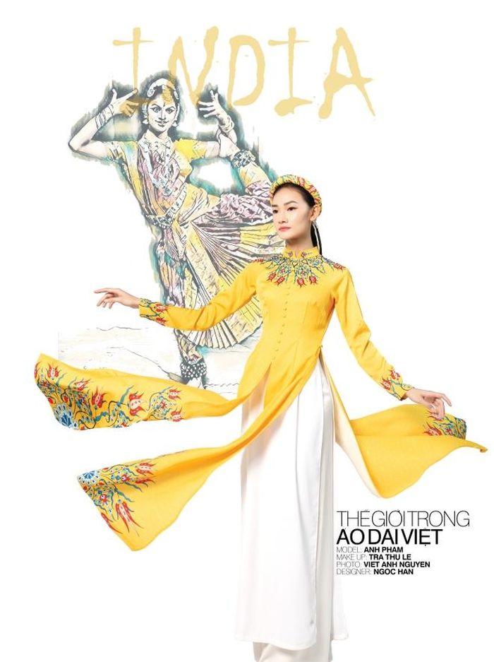 BST của NTK Ngọc Hân mang nội dung văn hóa Ấn Độ
