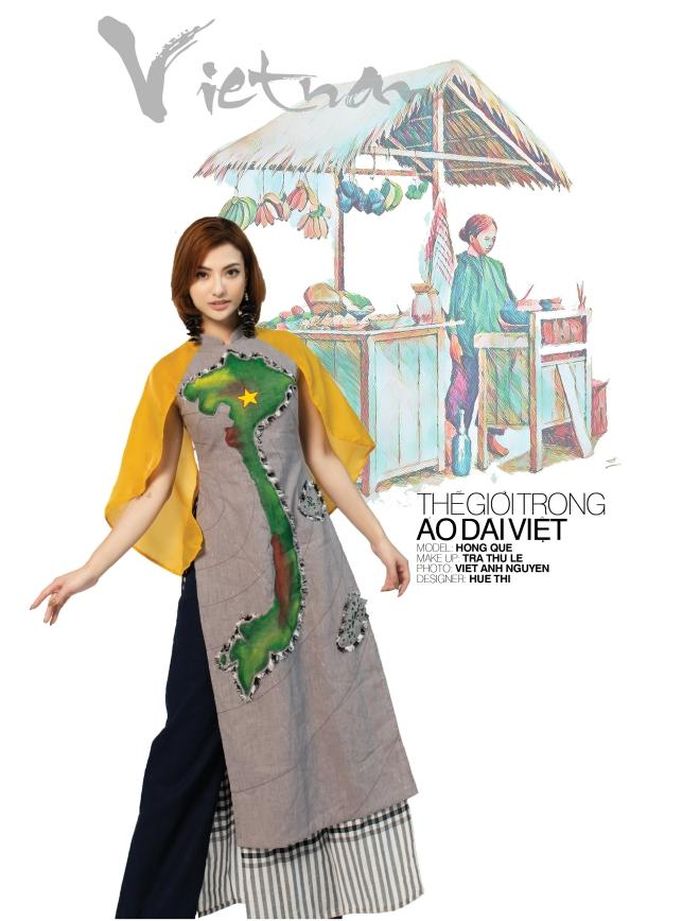 BST của NTK Huệ Thi mở màn với sự tôn vinh nét đẹp của Việt Nam