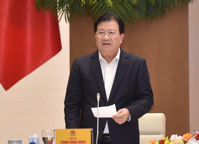 Nguyên Phó Thủ tướng Trịnh Đình Dũng. Ảnh: VIẾT CHUNG