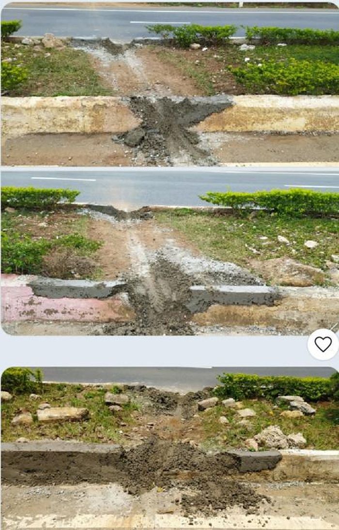 ... nhưng sau đó lại bị phá. Tình trạng này tái diễn nhiều lần.