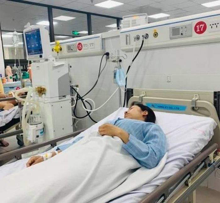 Các bệnh nhân đang điều trị tại BVĐK tỉnh Hòa Bình.