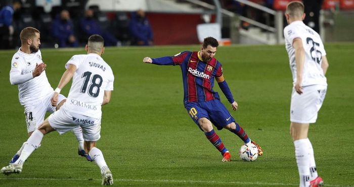 Messi đang có phong độ cao trong năm 2021