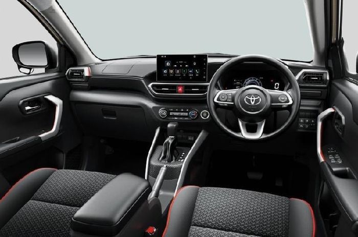 Nội thất của Toyota Raize 2021 tại Nhật Bản.