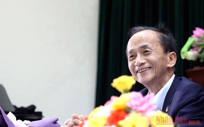 Nhạc sĩ - PGS Khảo cổ học, chuyên gia cổ nhân học Nguyễn Lân Cường. 