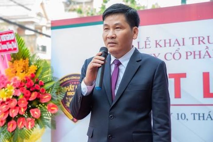 Ông Trương Quang Khải – Giám đốc Điều hành An ninh Nhất Long phát biểu tại lễ khai trương