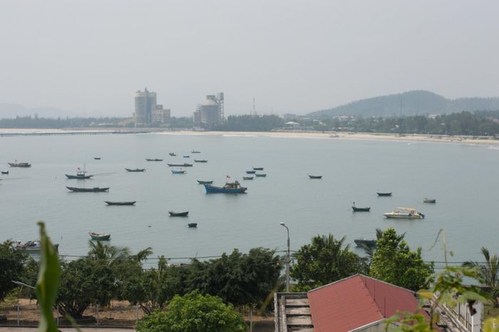 Khu vực dự kiến xây dựng Bến cảng Liên Chiểu.
