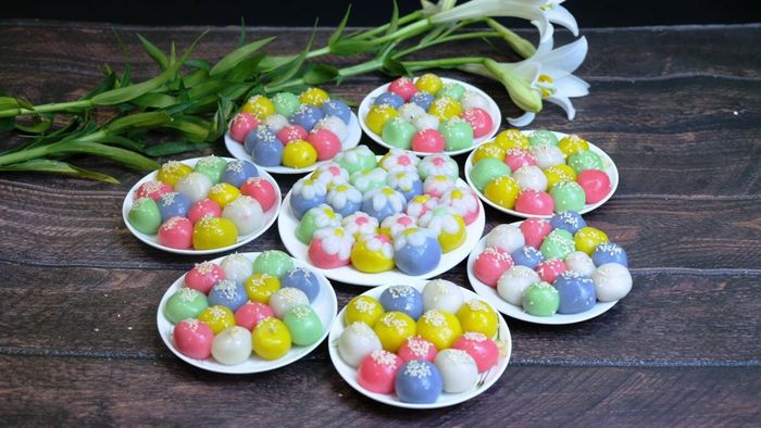 Bánh chay ngũ sắc đang ngày được ưa chuộng