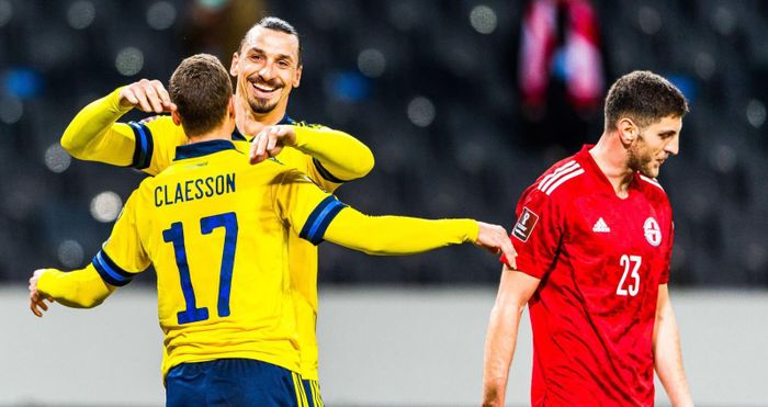 Ibrahimovic trở lại đội tuyển Thụy Điển vào tháng 3/2021
