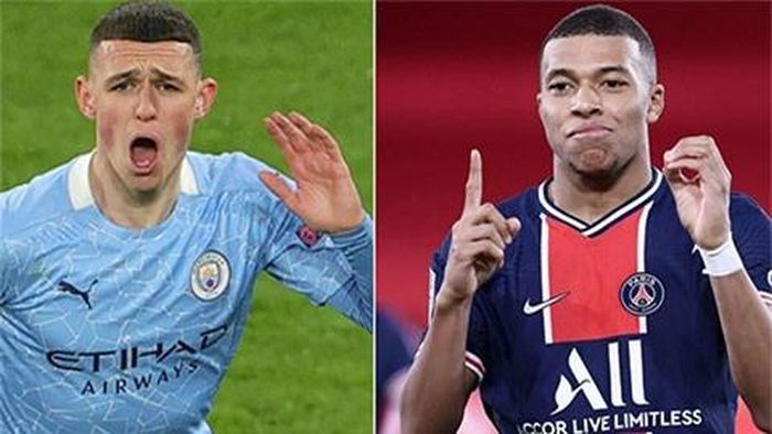 Foden tuyên chiến với Mbappe.