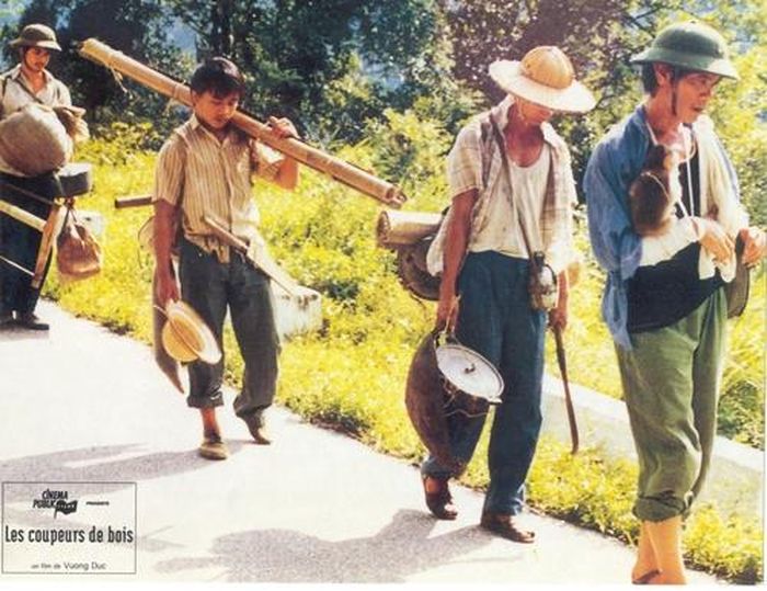 Cảnh phim “Những người thợ xẻ” của đạo diễn Vương Đức - Ảnh: Tư liệu