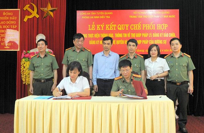 Các bên tham gia ký kết Quy chế phối hợp.
