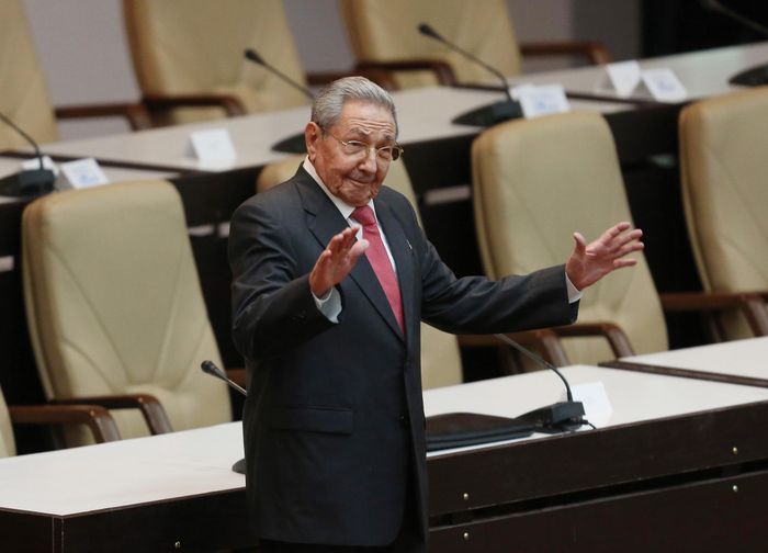 Bí thư thứ nhất đảng Cộng sản Cuba Raul Castro. Ảnh: Getty.