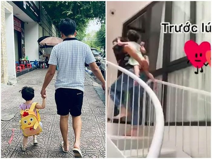 Trường Giang được xem là một trong những ông bố "nghiện con" nhất Vbiz. Anh dành thời gian rảnh rỗi chăm sóc và chơi đùa cùng con gái.