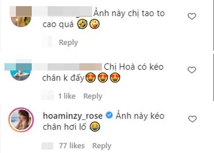 Ngay lập tức, nhận ra điều bất thường, cô nàng đã phải đính chính với fans rằng mình kéo chân hơi lố.
