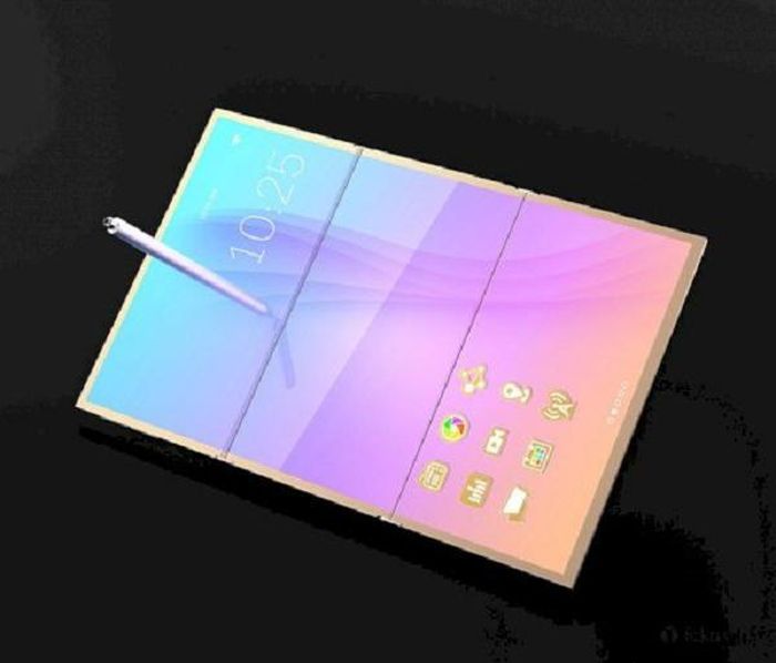 Kích thước màn hình trên máy cũng giảm còn 7,5 inch cho màn hình trong, và 6,2 inch cho màn hình ngoài.
