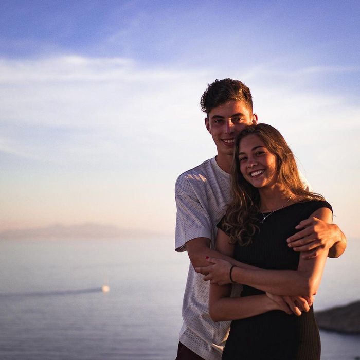 Kai Havertz và Sophia biết nhau từ thơ ấu