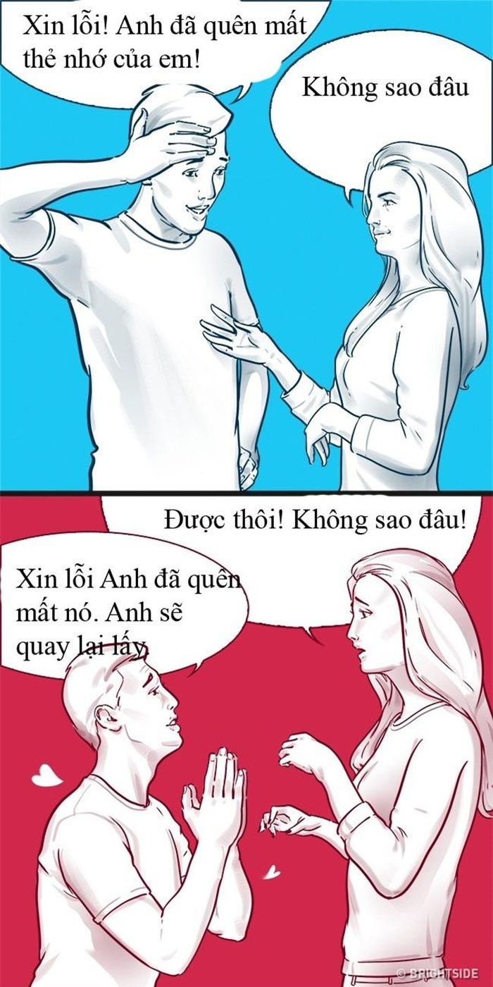 Nếu mắc lỗi, người đó sẽ không làm gì qua quýt mà sẽ "bù đắp" một cách cẩn thận.