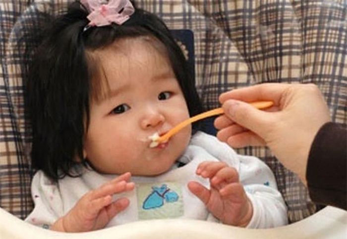 Bởi ăn dặm sớm không giúp bé mau lớn, bụ bẫm mà ngược lại sẽ gây ảnh hưởng không tốt đối với hệ tiêu hóa của trẻ.