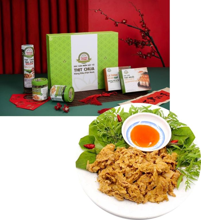 Thịt chua Thanh Sơn - ngon về hương vị, đẹp về hình thức, là đặc sản không thể thiếu để du khách làm quà cho người thân mỗi lần đặt chân đến Đất Tổ.