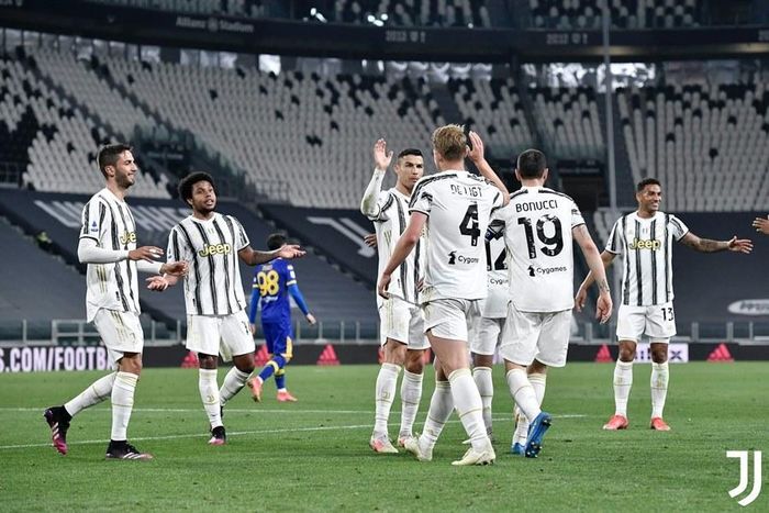 Ronaldo trở lại trong đội hình của Juventus, dù không ghi bàn nhưng ngôi sao người Bồ Đào Nha nhiều lần gây khó khăn cho đội khách