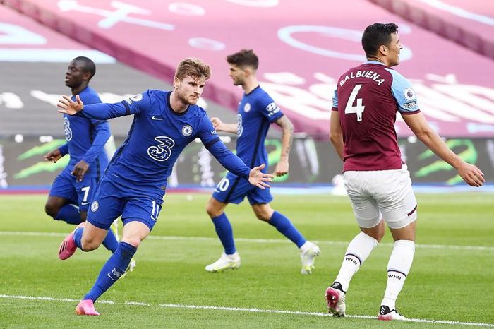 Timo Werner mở tỷ số cho Chelsea
